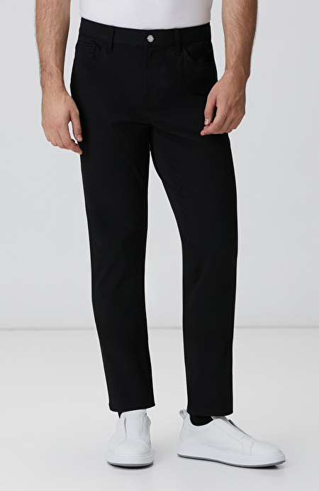Siyah Casual Pantolon_1