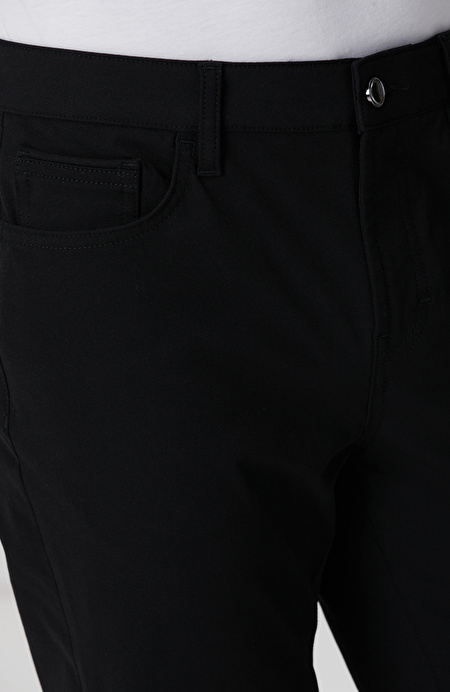 Siyah Casual Pantolon_3