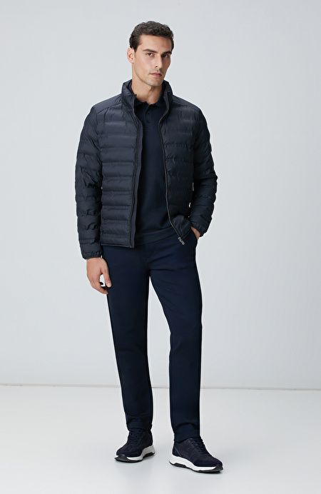 Lacivert Jogger Örme Pantolon_0
