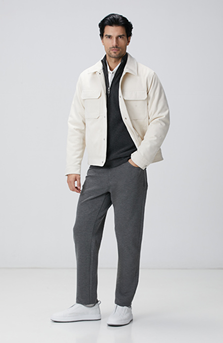 Antrasit Casual Pantolon_0