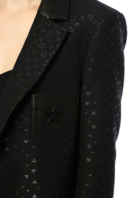 Que Slim Fit Siyah Ceket 2014950 052