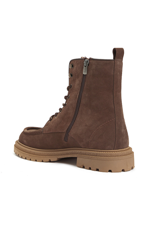 Kahverengi Erkek Deri Bot