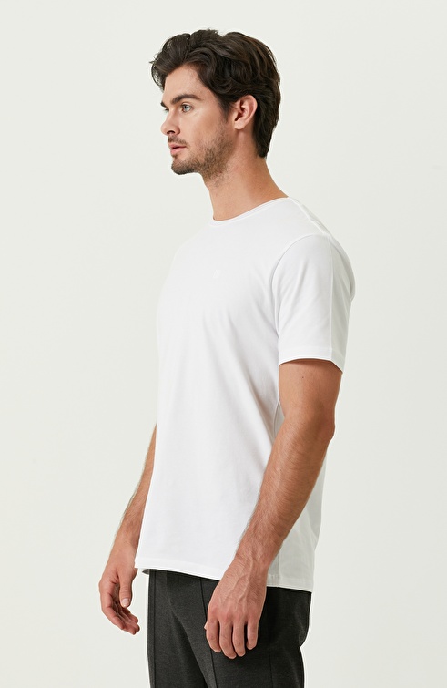 NETWORK - Beyaz Kısa Kollu T-shirt