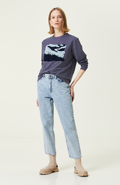 NETWORK - Mavi Sweatshirt