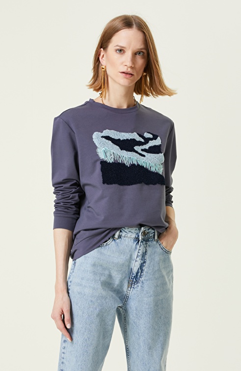 NETWORK - Mavi Sweatshirt