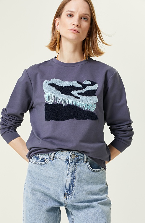NETWORK - Mavi Sweatshirt