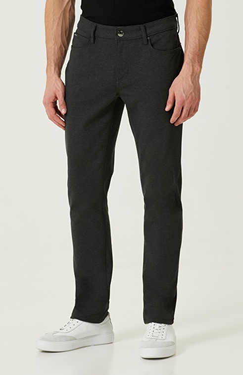 NETWORK - N-Tech Antrasit  Örme Casual Pantolon