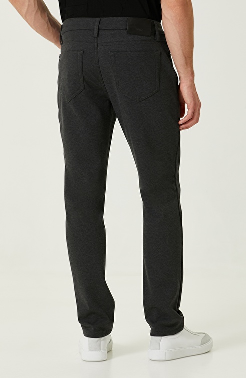 NETWORK - N-Tech Antrasit  Örme Casual Pantolon