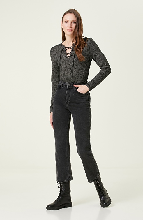 NETWORK - Siyah Sweatshirt