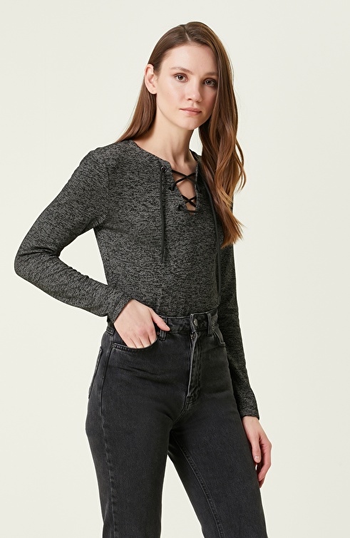 NETWORK - Siyah Sweatshirt