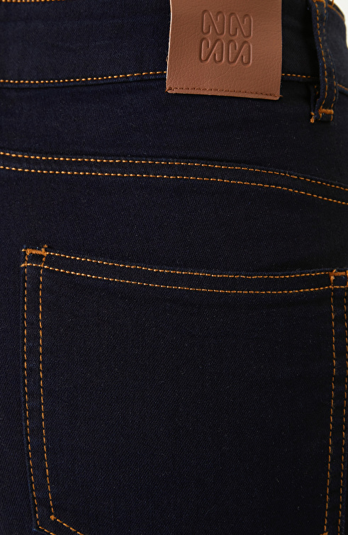 Lacivert Push-Up Denim Pantolon_3