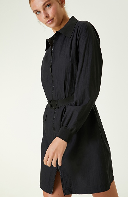 NETWORK - N-Tech Siyah Mini Elbise