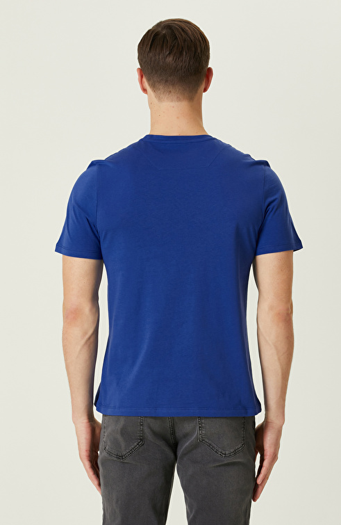 Saks Baskılı T-Shirt_4