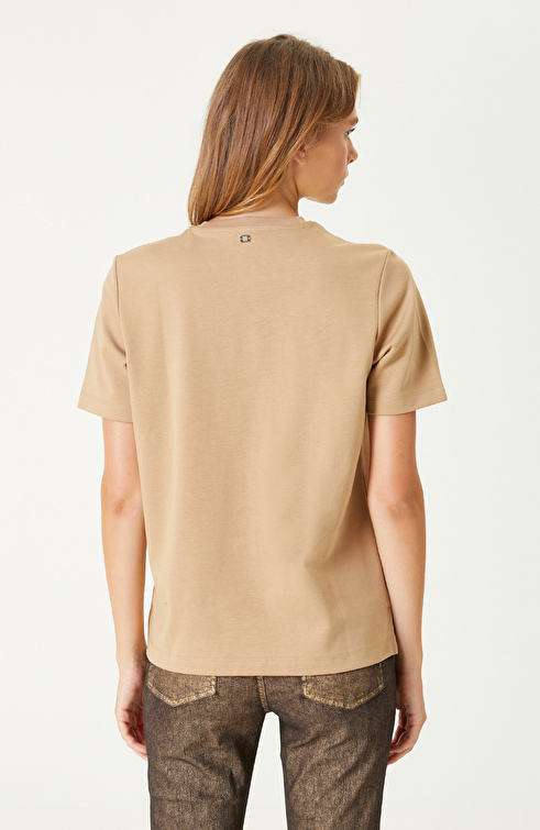 Camel Basic T-Shirt_5