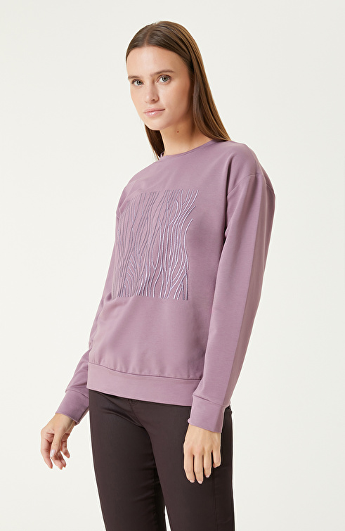 Koyu Pembe Sweatshirt