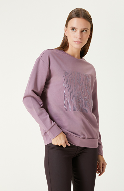 Koyu Pembe Sweatshirt_3