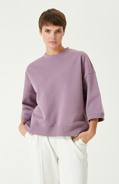 Koyu Pembe Sweatshirt