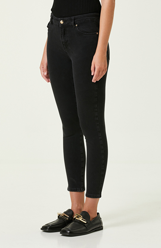 Antrasit Denim Pantolon