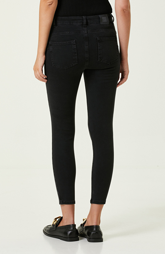 Antrasit Denim Pantolon