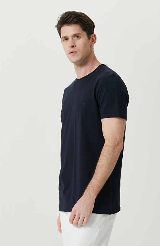 Lacivert  Basic T-shirt