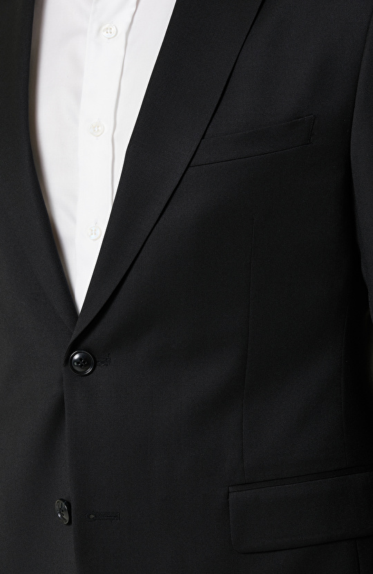 Limited Siyah Yün Takım Elbise