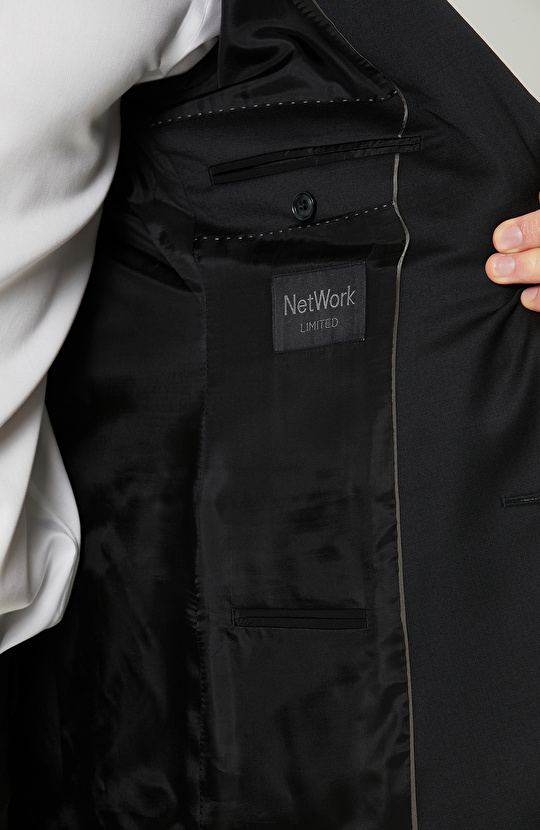 Limited Siyah Yün Takım Elbise