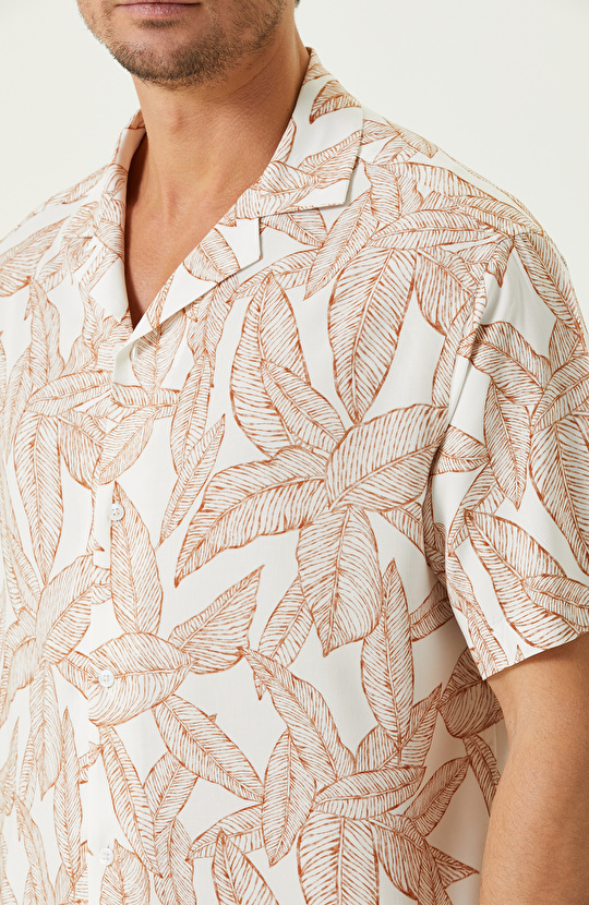 Comfort Fit Beyaz Gömlek