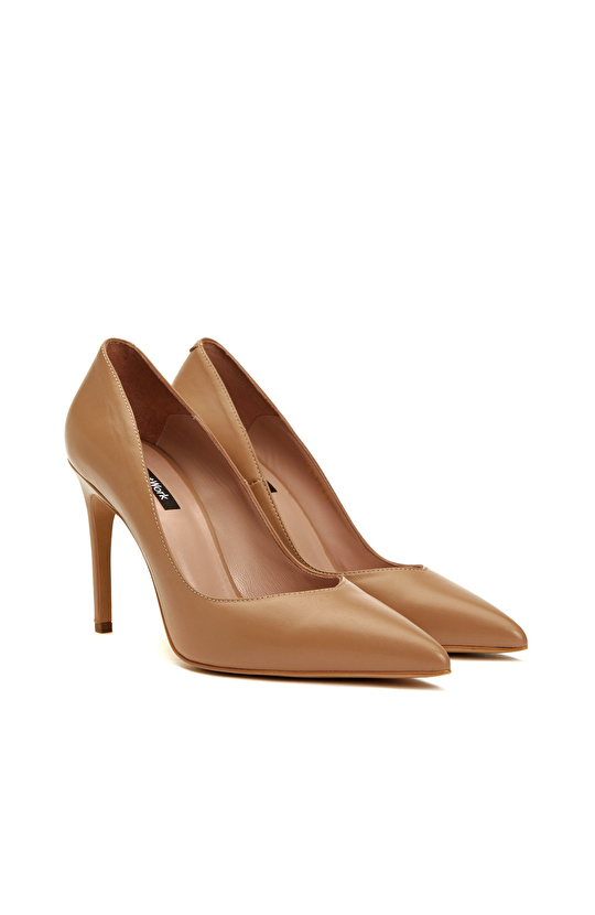 Kum Rengi Deri Stiletto