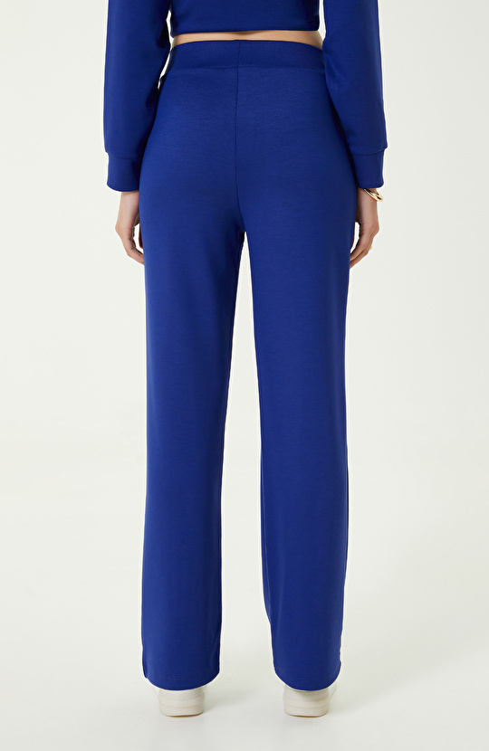 Lacivert Bol Paça Eşofman Altı