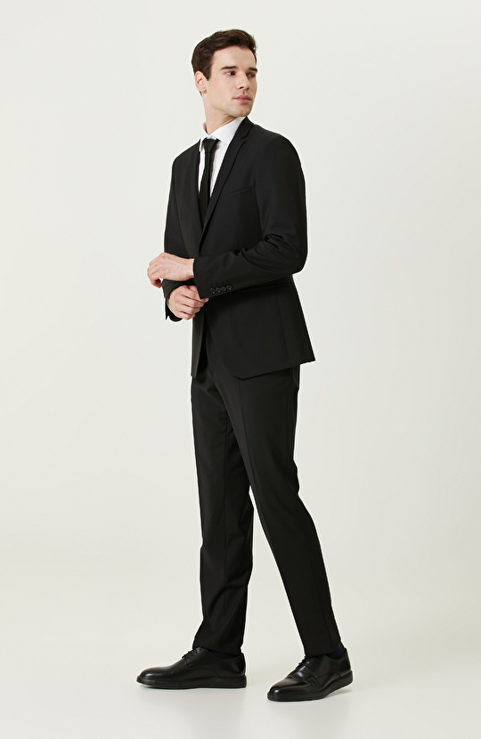 Siyah Yün Takım Elbise