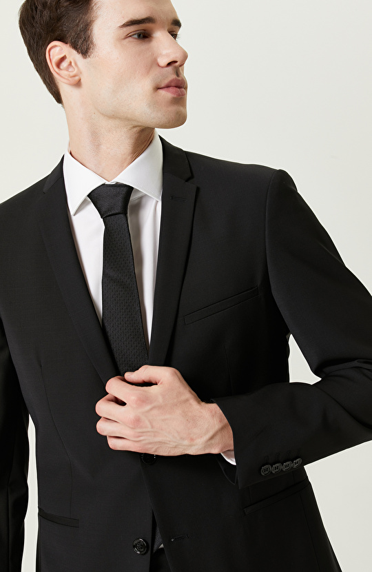 Siyah Yün Takım Elbise