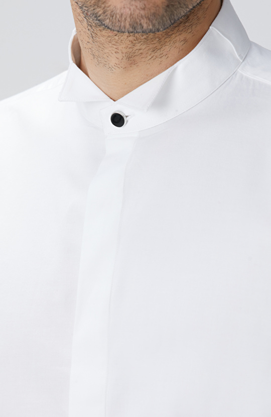 Beyaz Smokin Gömlek