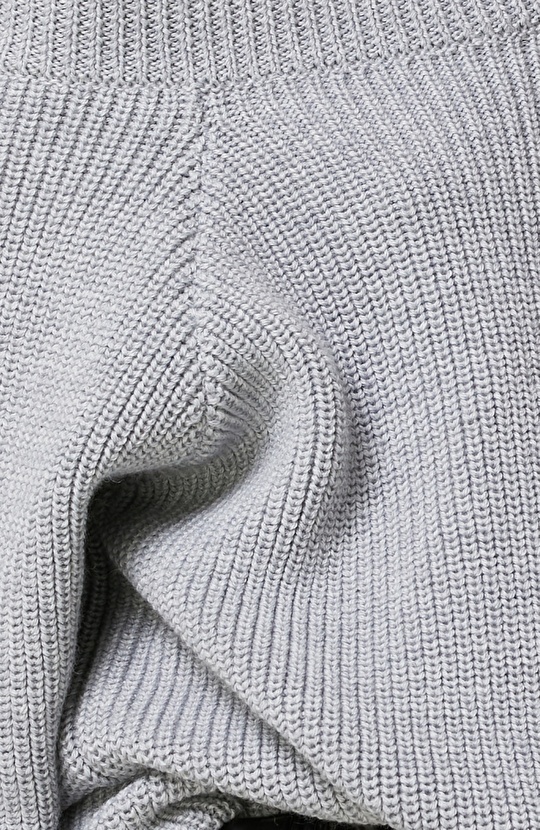 Gri Melanj Yün Kazak