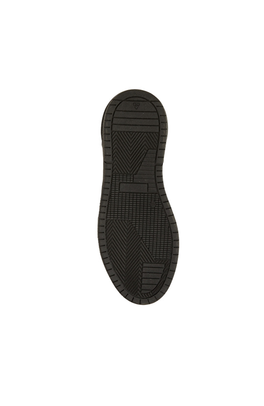 Siyah Kadın Deri Sneaker