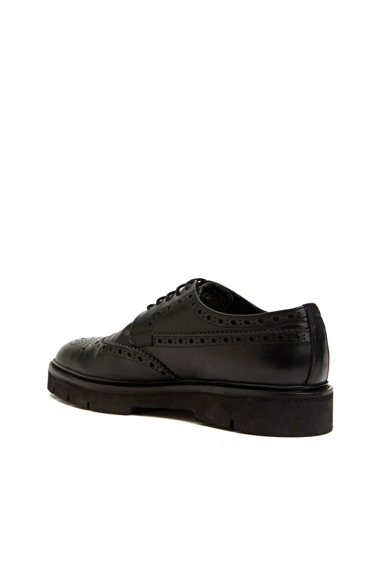 Siyah Erkek Deri Ayakkabı