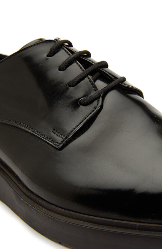 Siyah Erkek Deri Ayakkabı