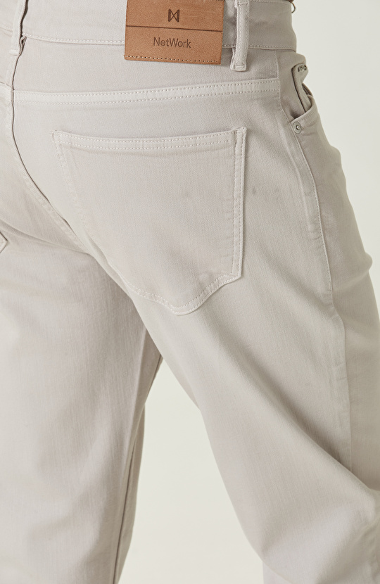 Taş Rengi 5 Cepli Pantolon