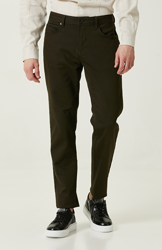 Haki 5 Cepli Pantolon