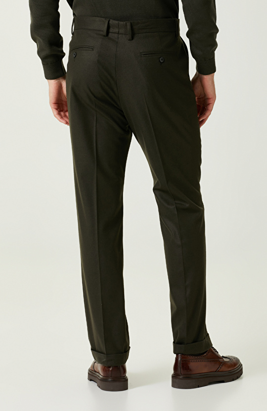 Duble Paça Haki Pantolon