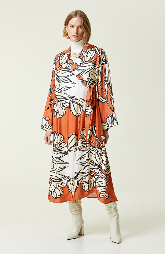 Tarçın Uzun Boy Elbise