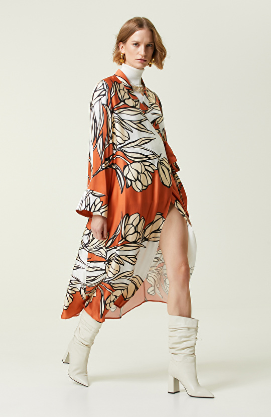 Tarçın Uzun Boy Elbise