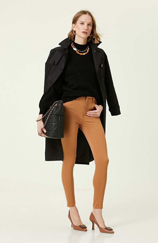 Camel Basic Casual Pantolon