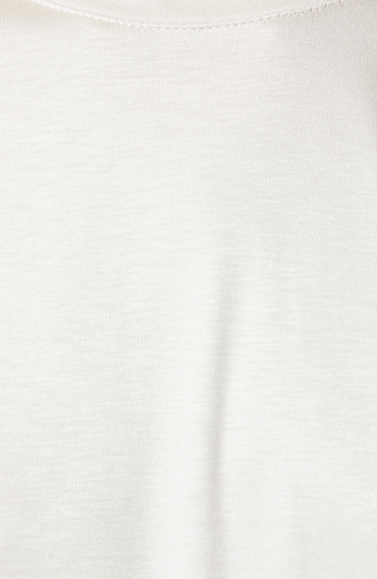 Taş Rengi Bisiklet Yaka Kısa Kollu T-Shirt