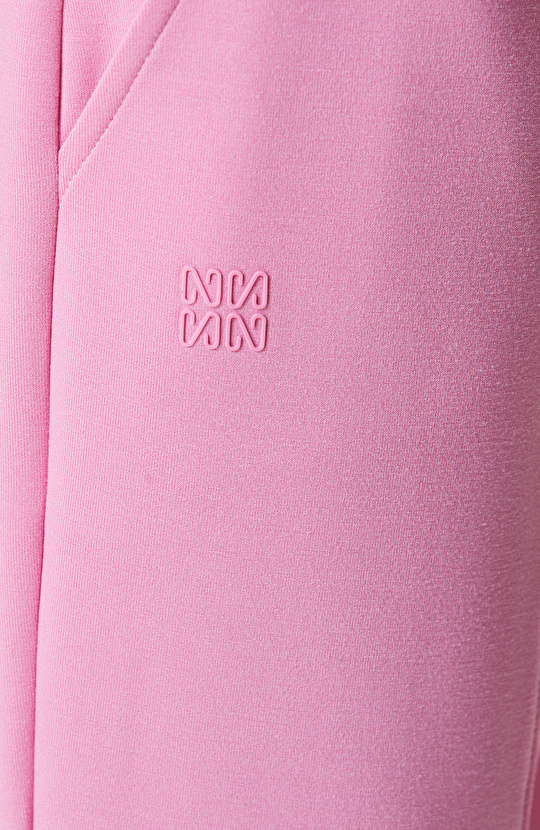 Pembe Lastik Paça Eşofman