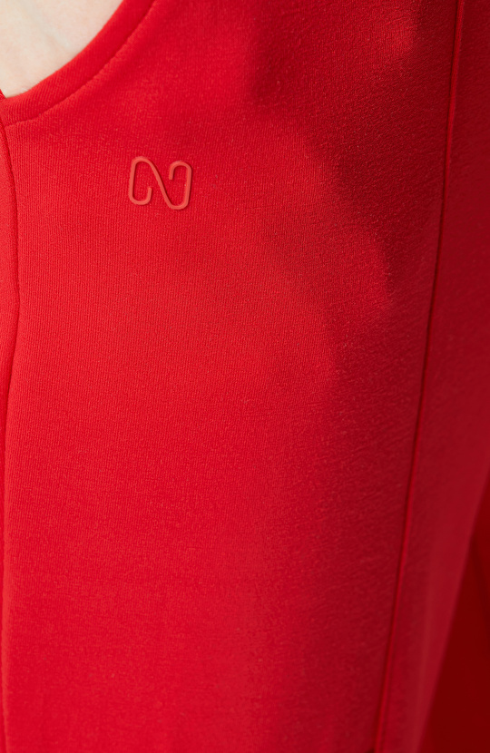 Kırmızı Dar Paça Eşofman Altı