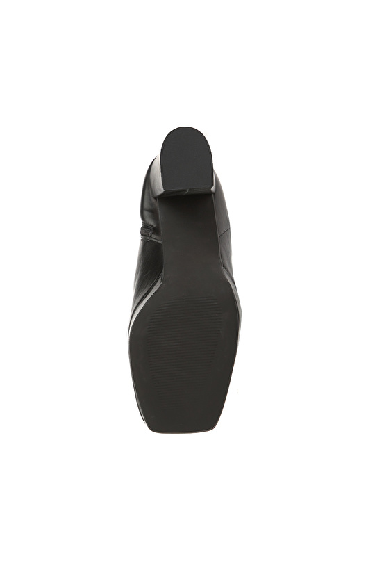 Siyah Kadın Deri Bot