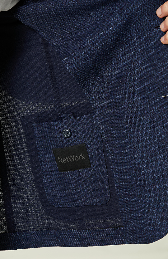 Lacivert Blazer Ceket