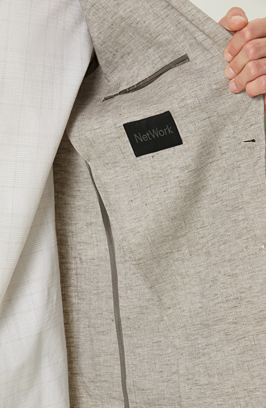 Vizon Armürlü Blazer Ceket