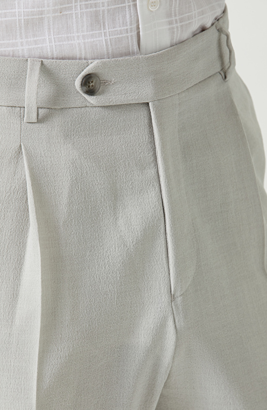 Taş Rengi Düz Paça Pantolon