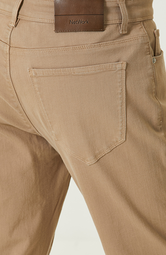 Camel Yan Cepli Pantolon